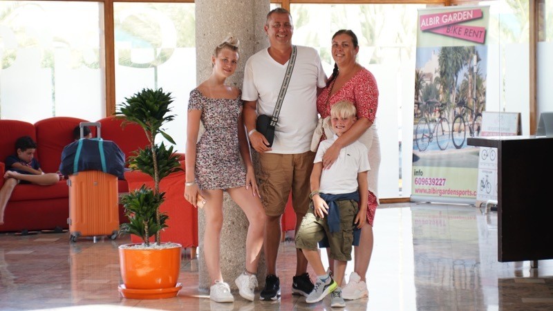 Other image for Holiday-loving family enjoy taste of small screen stardom